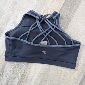Calia Inner Power Strappy Back High Neck Bra - size L